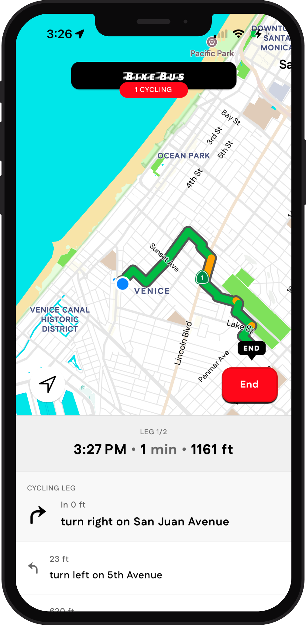 Group ride navigation