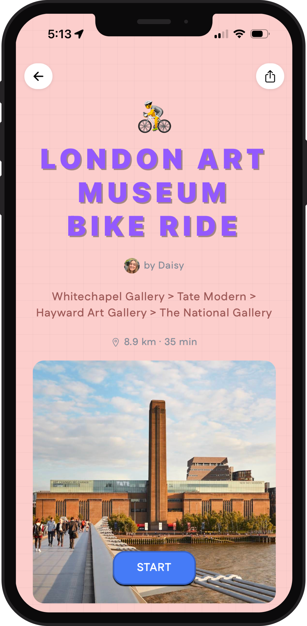 Cyclemate app screenshot 1