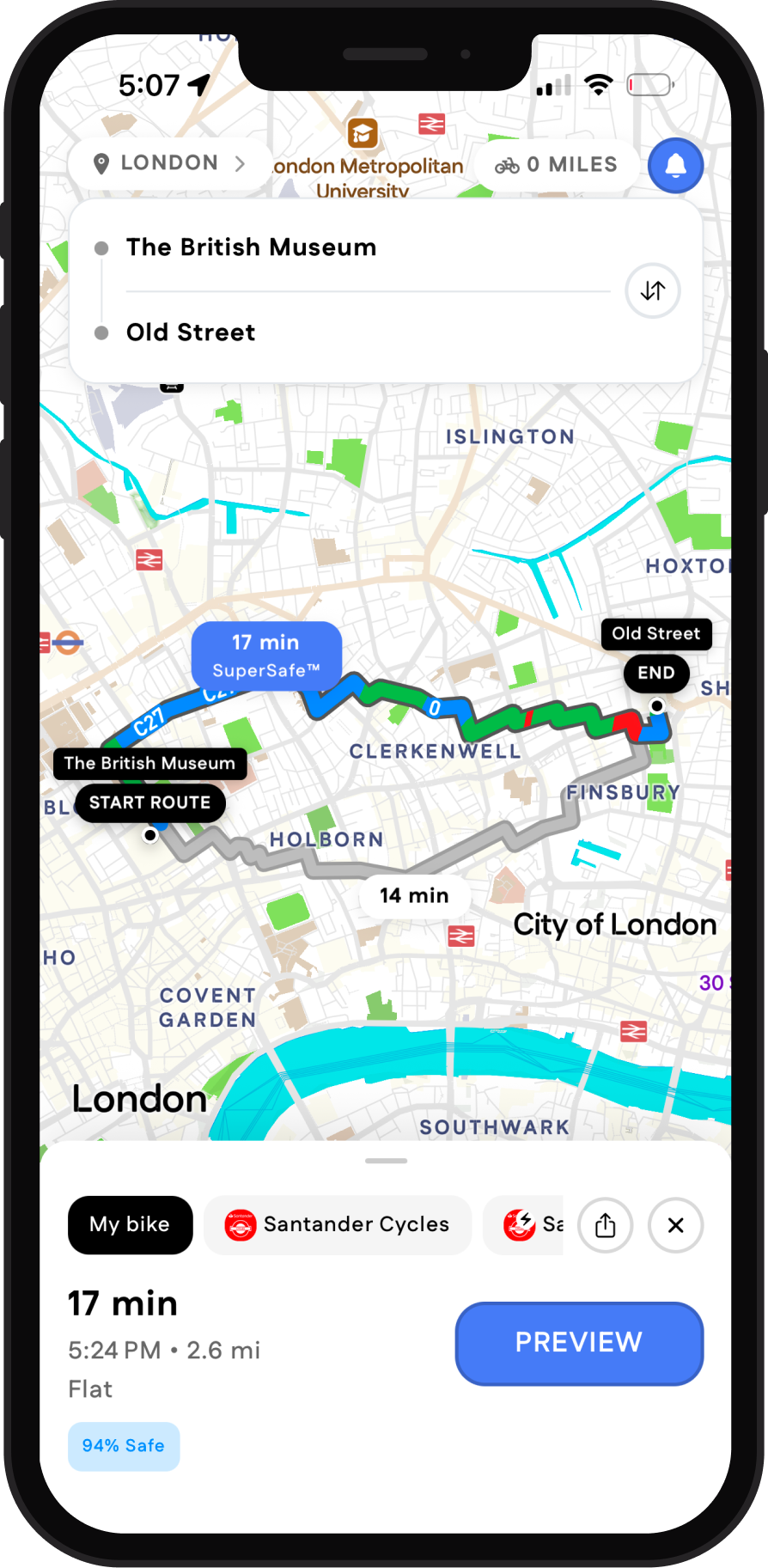 Cyclemate app screenshot 4