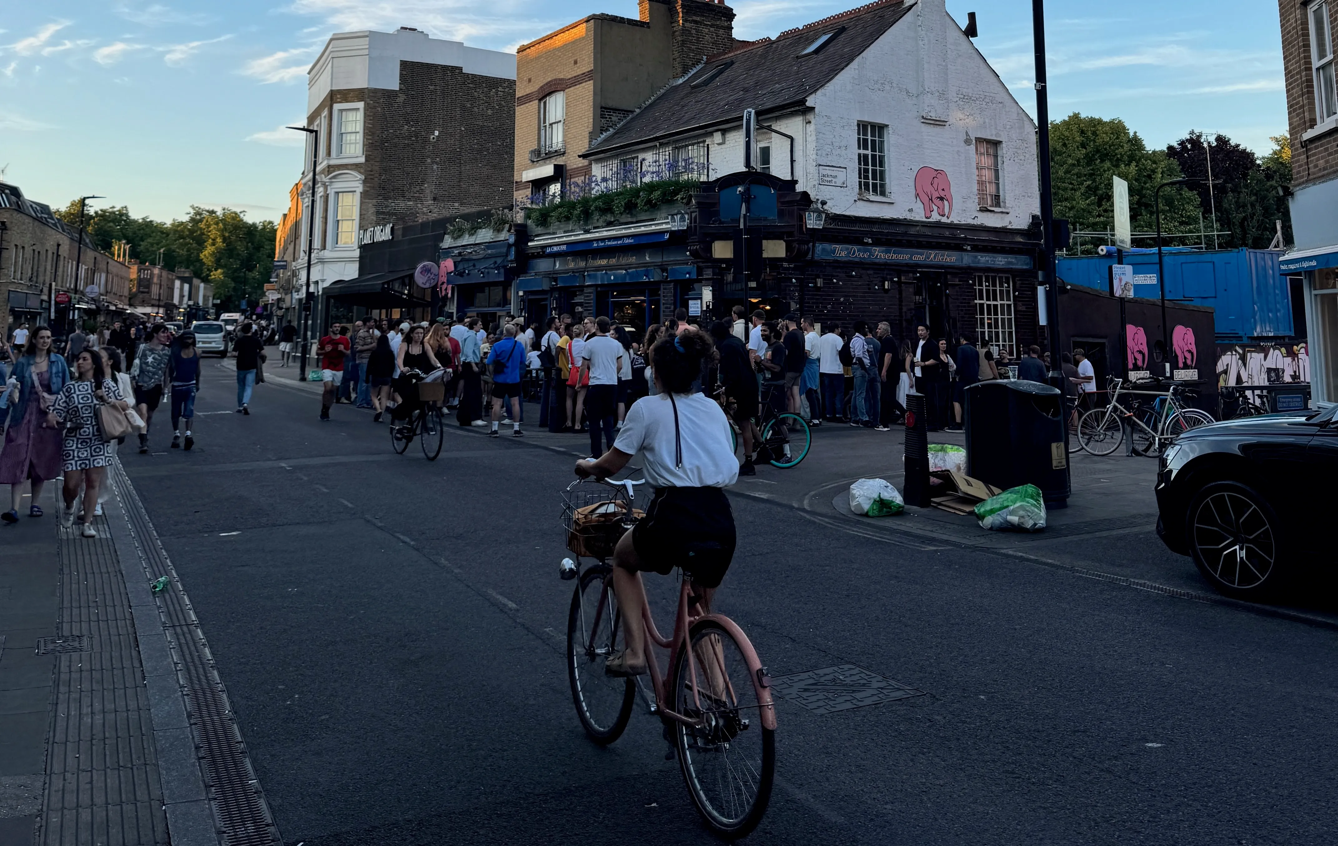 London cycling cover