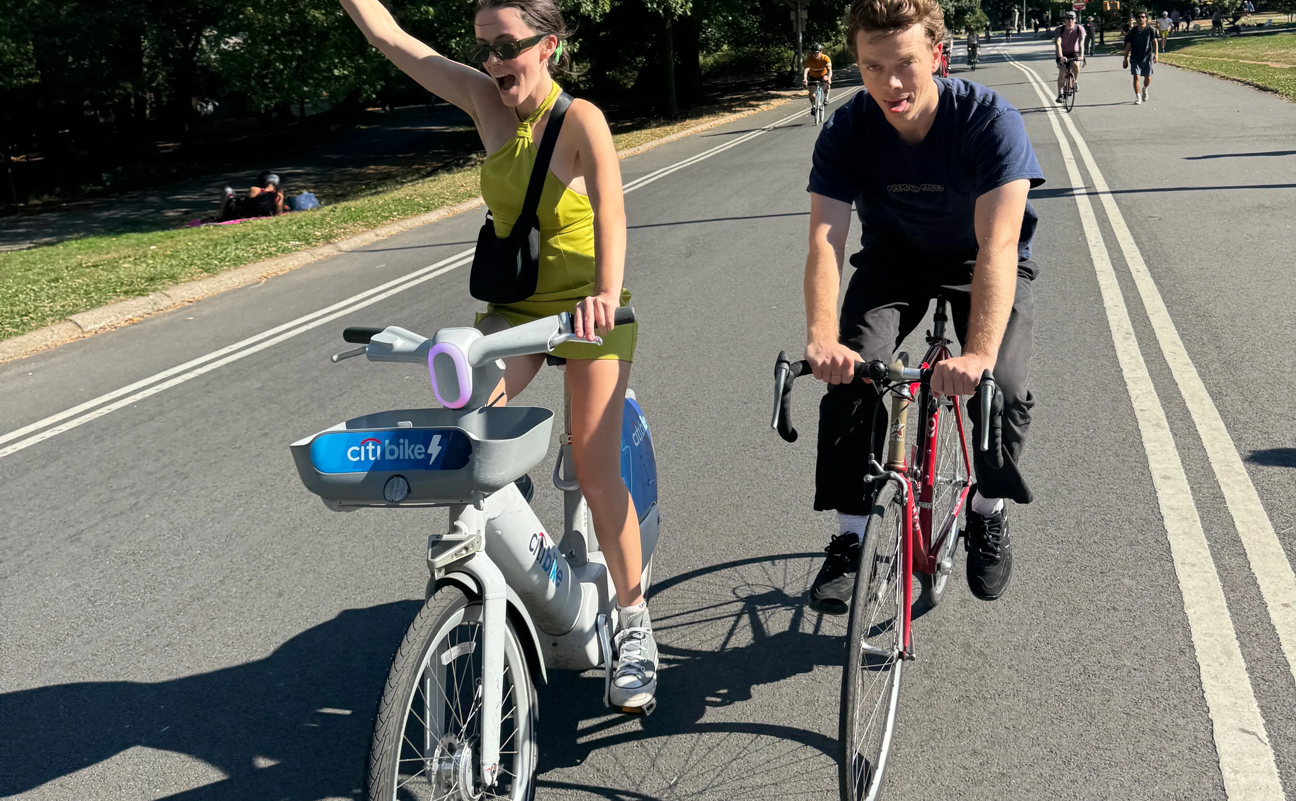 New York City cycling cover